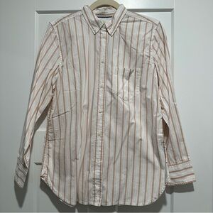 NWT J.Crew Striped Beige Women’s Shirt